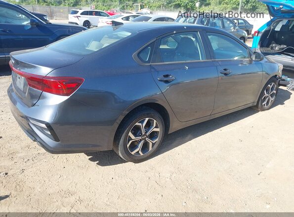 3KPF24AD8LE235299 2020 KIA FORTE Black Tył prawy
