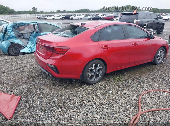 3KPF24AD8ME311671 2021 KIA FORTE Red Задня права чверть