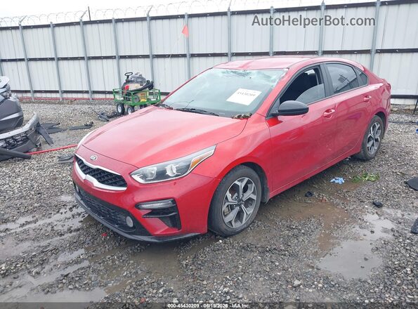 3KPF24AD8ME311671 2021 KIA FORTE Red Передня ліва чверть