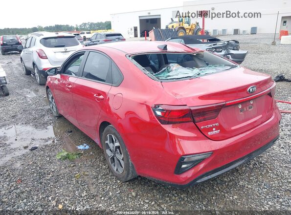 3KPF24AD8ME311671 2021 KIA FORTE Red Вид спереду