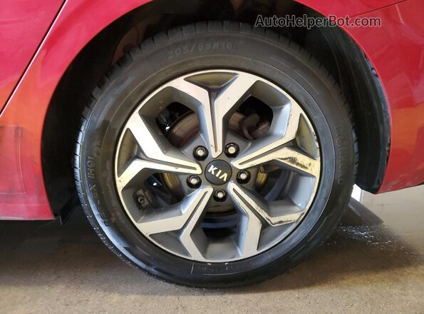 3KPF24AD8ME363835 2021 KIA FORTE Red 