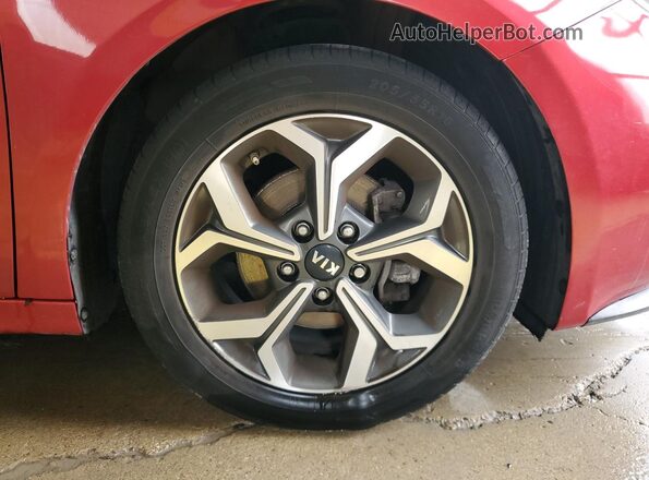 3KPF24AD8ME363835 2021 KIA FORTE Red 