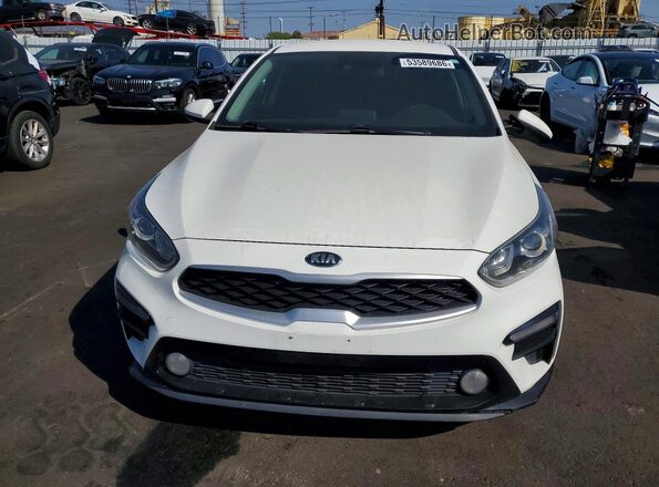 3KPF24AD8ME365553 2021 KIA FORTE White 