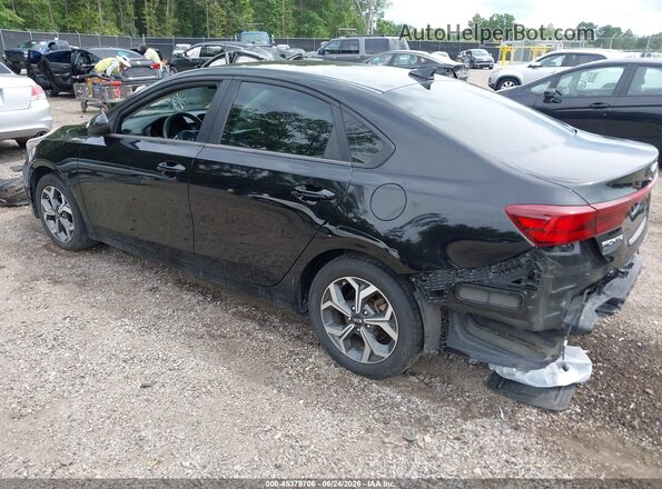 3KPF24AD8ME375807 2021 KIA FORTE Black უკანა მარცხენა
