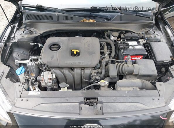 3KPF24AD8ME375807 2021 KIA FORTE Black უკანა ხედი
