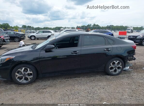 3KPF24AD8ME375807 2021 KIA FORTE Black სალონის 360-გრადუსიანი ხედი