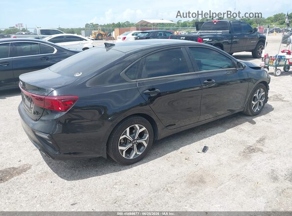 3KPF24AD8ME381400 2021 KIA FORTE Black Задня права чверть