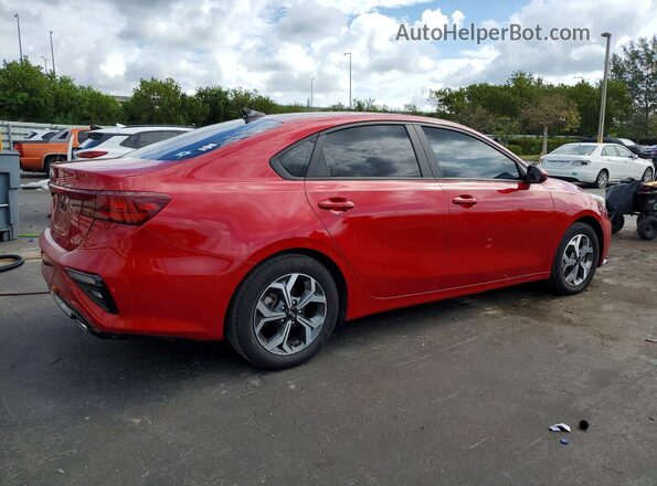 3KPF24AD8ME383793 2021 KIA FORTE Red Հետևի աջ
