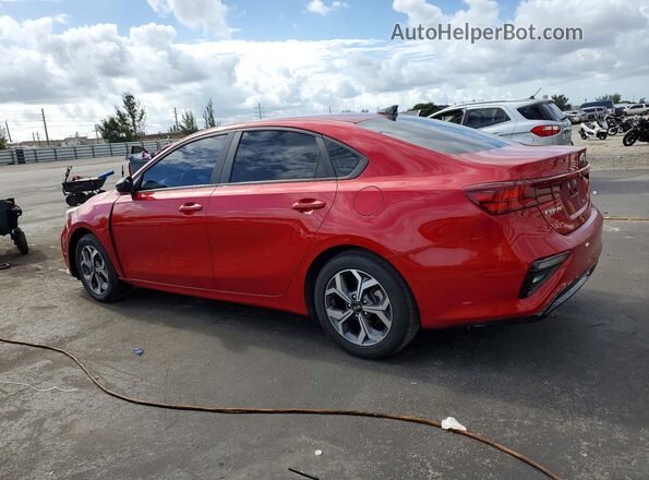 3KPF24AD8ME383793 2021 KIA FORTE Red Հետևի ձախ