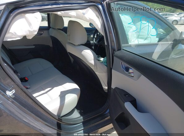 3KPF24AD8NE421282 2022 KIA FORTE Gray VIN sticker view