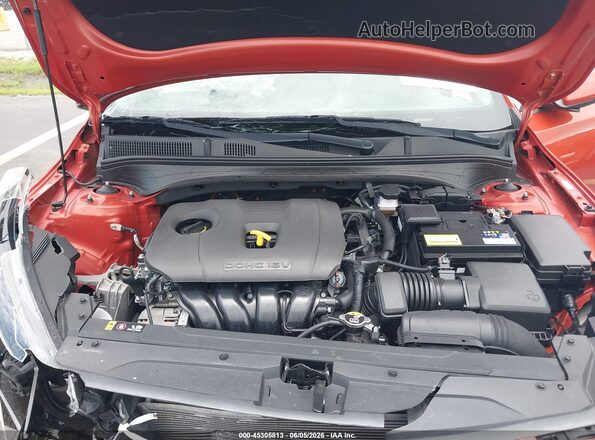 3KPF24AD8NE429513 2022 KIA FORTE Orange Հետևի տեսք