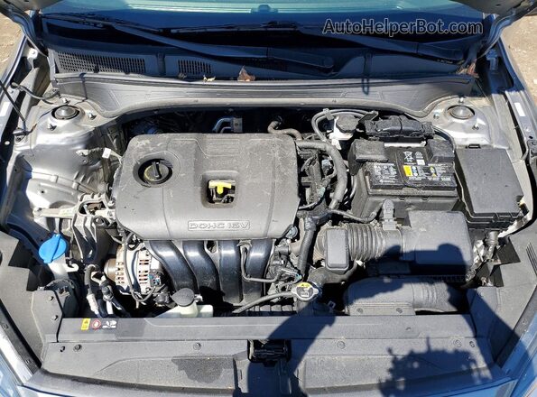 3KPF24AD8NE430970 2022 KIA FORTE Gray უკანა სალონის ხედი