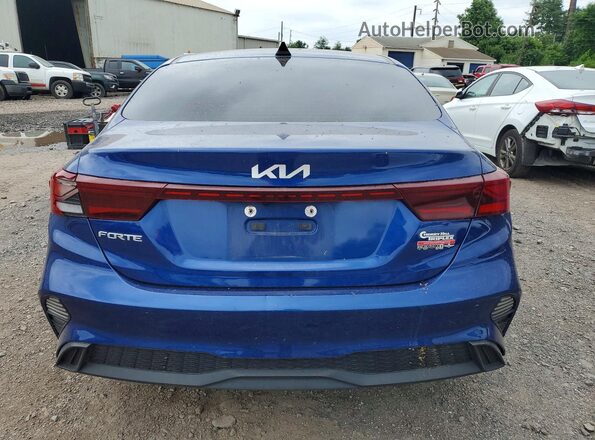 3KPF24AD8NE446134 2022 KIA FORTE Blue Vista trasera
