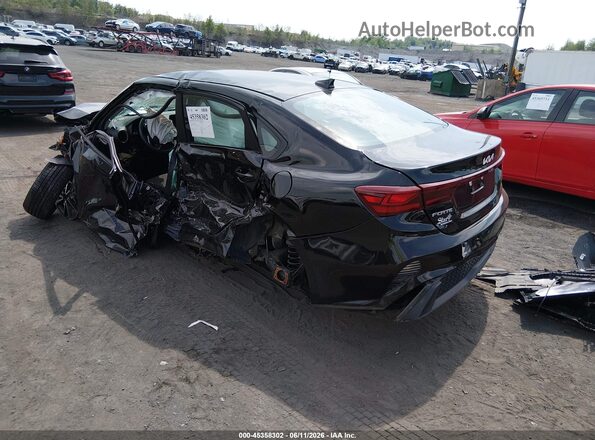 3KPF24AD8NE449485 2022 KIA FORTE Black Rear left