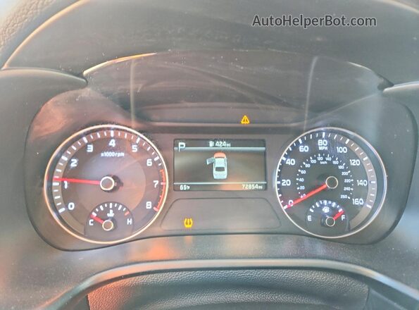 3KPF24AD8PE643792 2023 KIA FORTE White Instrument cluster view