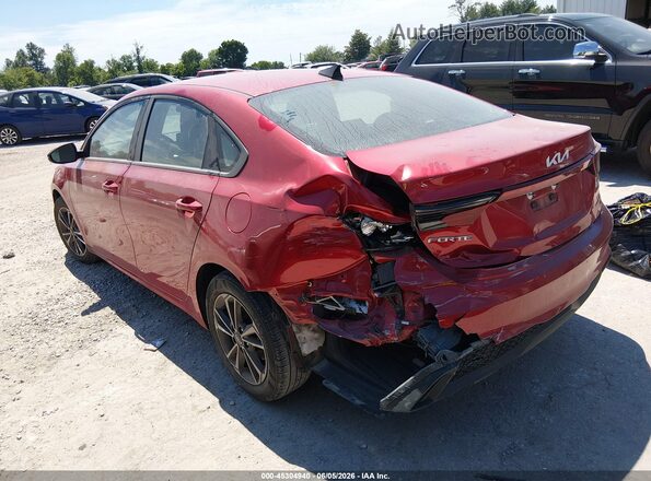 3KPF24AD8RE722737 2024 KIA FORTE Red Задня ліва чверть