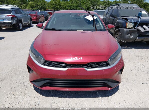 3KPF24AD8RE722737 2024 KIA FORTE Red Вид щитка приладів