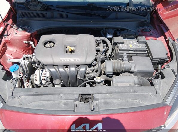 3KPF24AD8RE722737 2024 KIA FORTE Red Вид ззаду