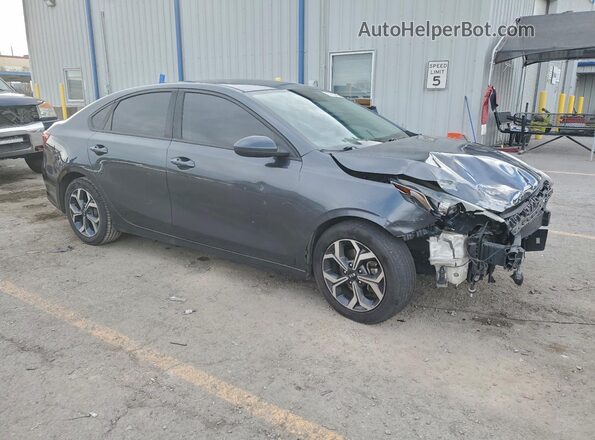 3KPF24AD9KE108785 2019 KIA FORTE Charcoal 