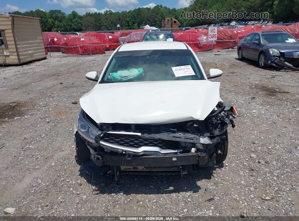 3KPF24AD9KE111430 2019 KIA FORTE White Widok deski rozdzielczej