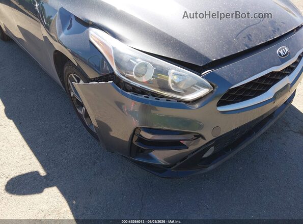 3KPF24AD9LE147927 2020 KIA FORTE Gray Front view