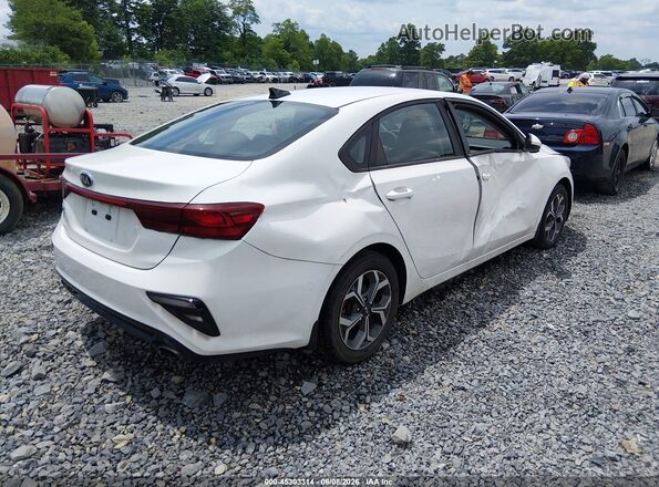 3KPF24AD9LE164789 2020 KIA FORTE Белый Задняя правая четверть