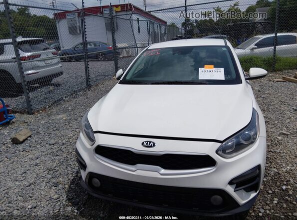 3KPF24AD9LE164789 2020 KIA FORTE Белый Вид щитка приборов