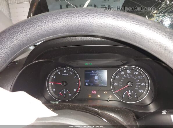 3KPF24AD9LE181284 2020 KIA FORTE Black უკანა სავარძლების ხედი