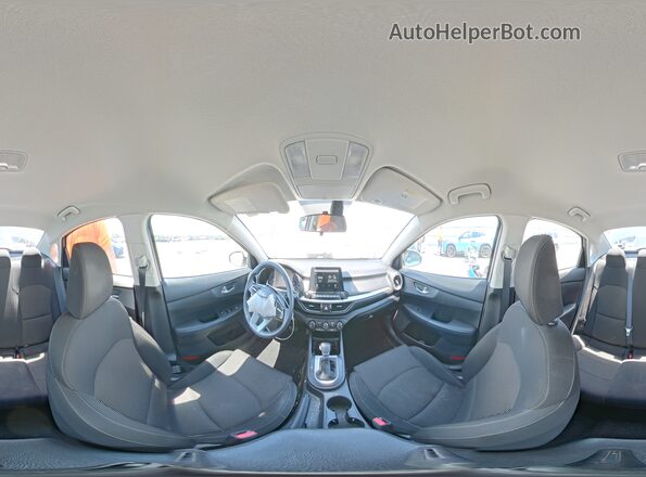 3KPF24AD9LE192818 2020 KIA FORTE White Widok naklejki z numerem VIN