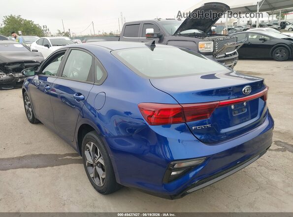 3KPF24AD9LE209021 2020 KIA FORTE Blue Rear left
