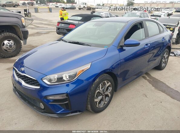 3KPF24AD9LE209021 2020 KIA FORTE Blue Front left