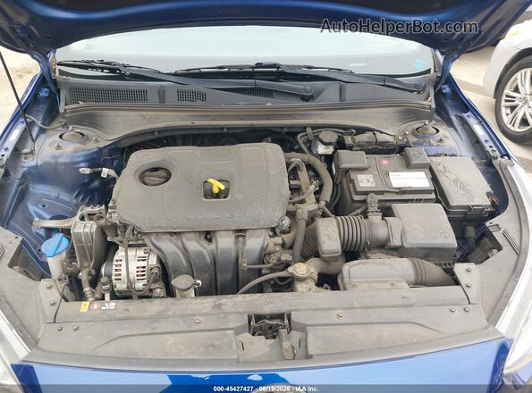 3KPF24AD9LE209021 2020 KIA FORTE Blue Rear view