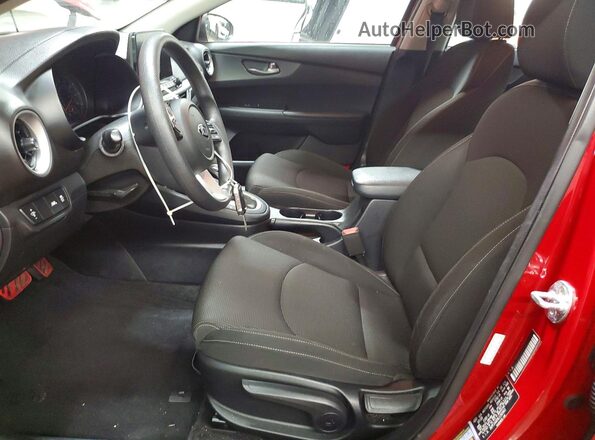 3KPF24AD9LE260941 2020 KIA FORTE Красный Вид салона спереди