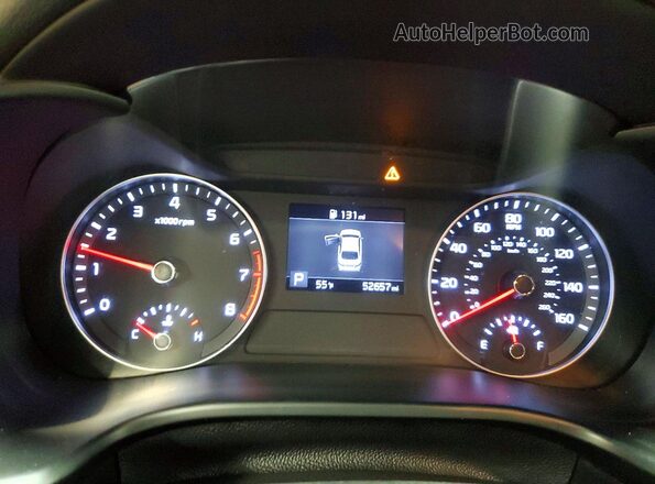 3KPF24AD9LE260941 2020 KIA FORTE Красный Вид щитка приборов