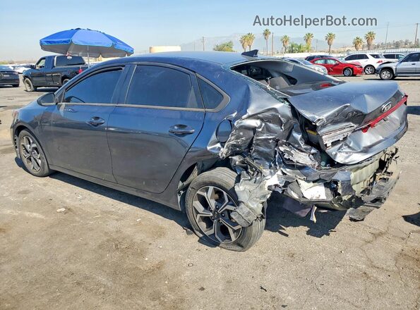 3KPF24AD9ME346722 2021 KIA FORTE Charcoal Հետևի ձախ