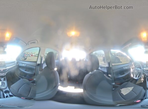 3KPF24AD9ME346722 2021 KIA FORTE Charcoal VIN կոդի պիտակի տեսք
