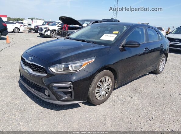 3KPF24AD9ME368512 2021 KIA FORTE Black Vista tres cuartos delantera izquierda