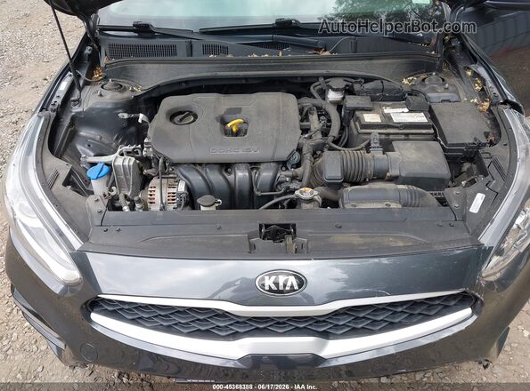 3KPF24AD9ME397492 2021 KIA FORTE Gray Հետևի տեսք