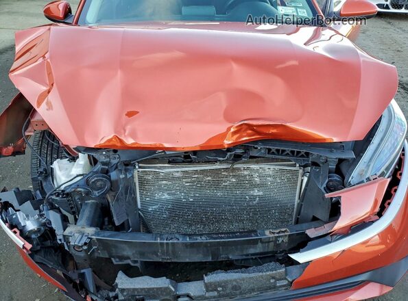 3KPF24AD9NE464173 2022 KIA FORTE Orange უკანა სალონის ხედი