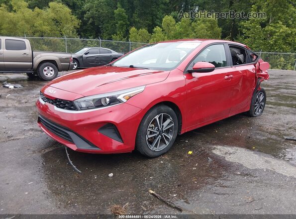 3KPF24AD9NE489736 2022 KIA FORTE Red Передня ліва чверть