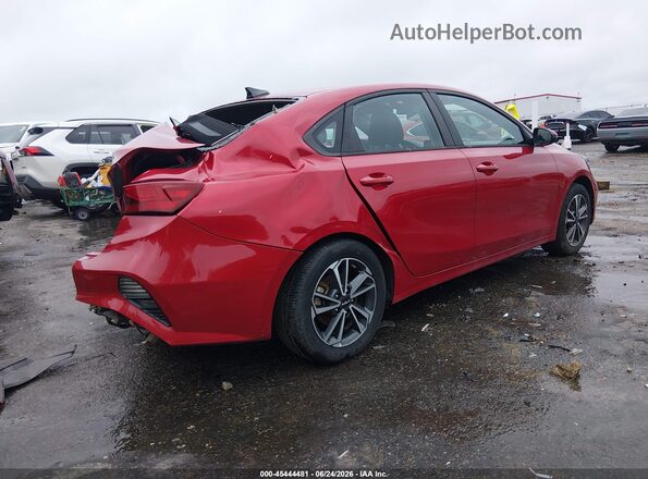 3KPF24AD9NE489736 2022 KIA FORTE Red Задня права чверть
