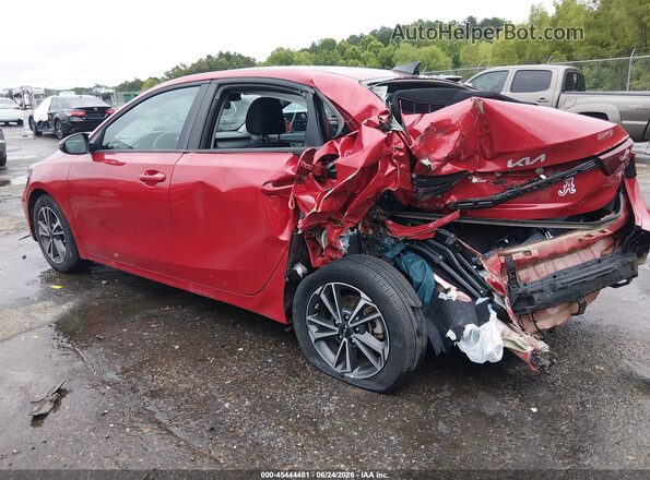 3KPF24AD9NE489736 2022 KIA FORTE Red Задня ліва чверть