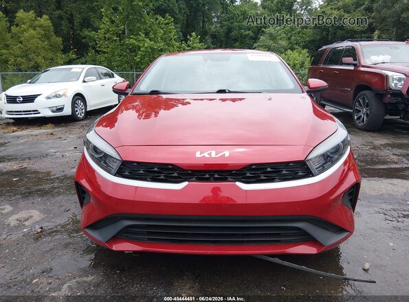 3KPF24AD9NE489736 2022 KIA FORTE Red Вид задньої частини салону