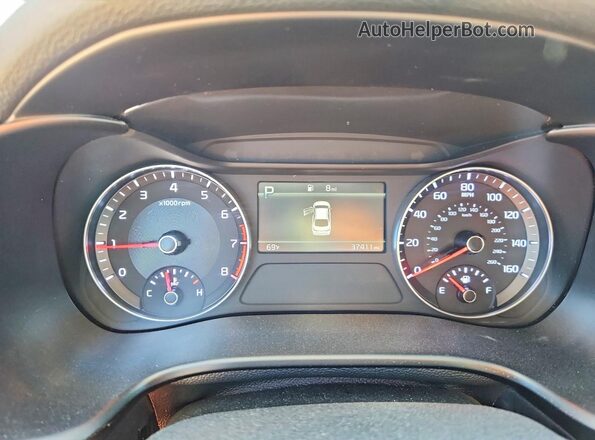 3KPF24AD9RE704683 2024 KIA FORTE Silver Вид щитка приладів