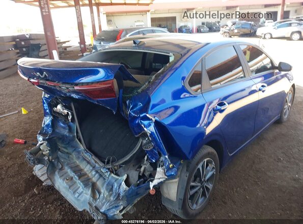 3KPF24AD9RE743080 2024 KIA FORTE Blue Հետևի աջ