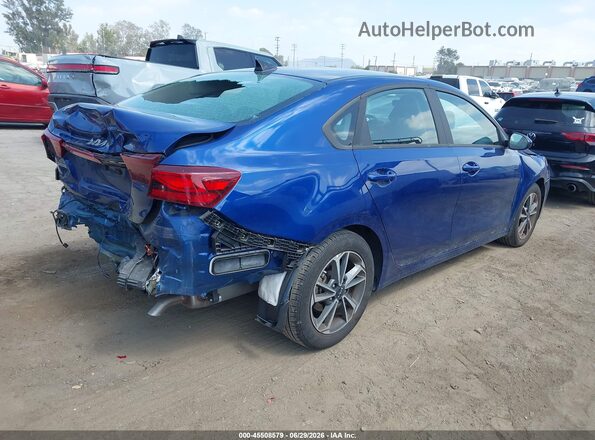 3KPF24AD9RE780145 2024 KIA FORTE Blue Rear right