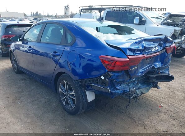 3KPF24AD9RE780145 2024 KIA FORTE Blue Rear left