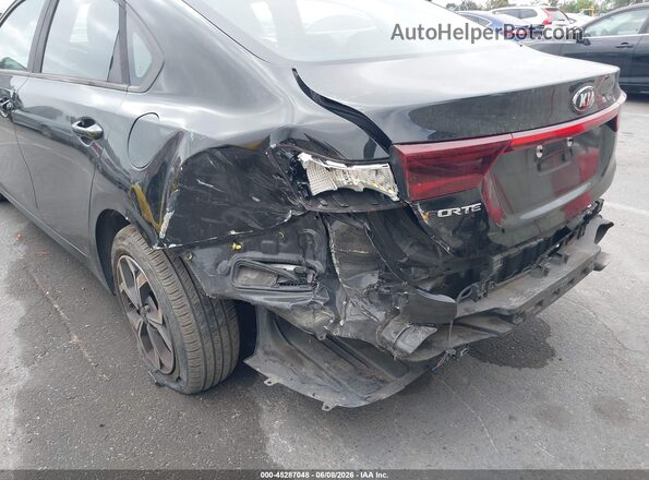 3KPF24ADXKE016908 2019 KIA FORTE Black Դիմացի տեսք
