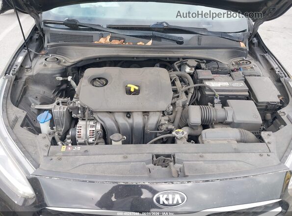 3KPF24ADXKE016908 2019 KIA FORTE Black Հետևի տեսք
