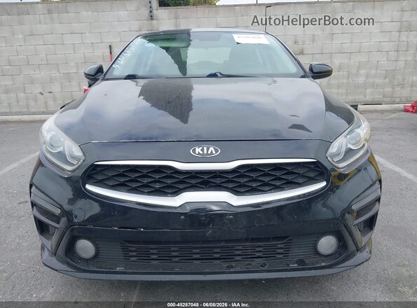 3KPF24ADXKE016908 2019 KIA FORTE Black Սալոնի հետևի տեսք